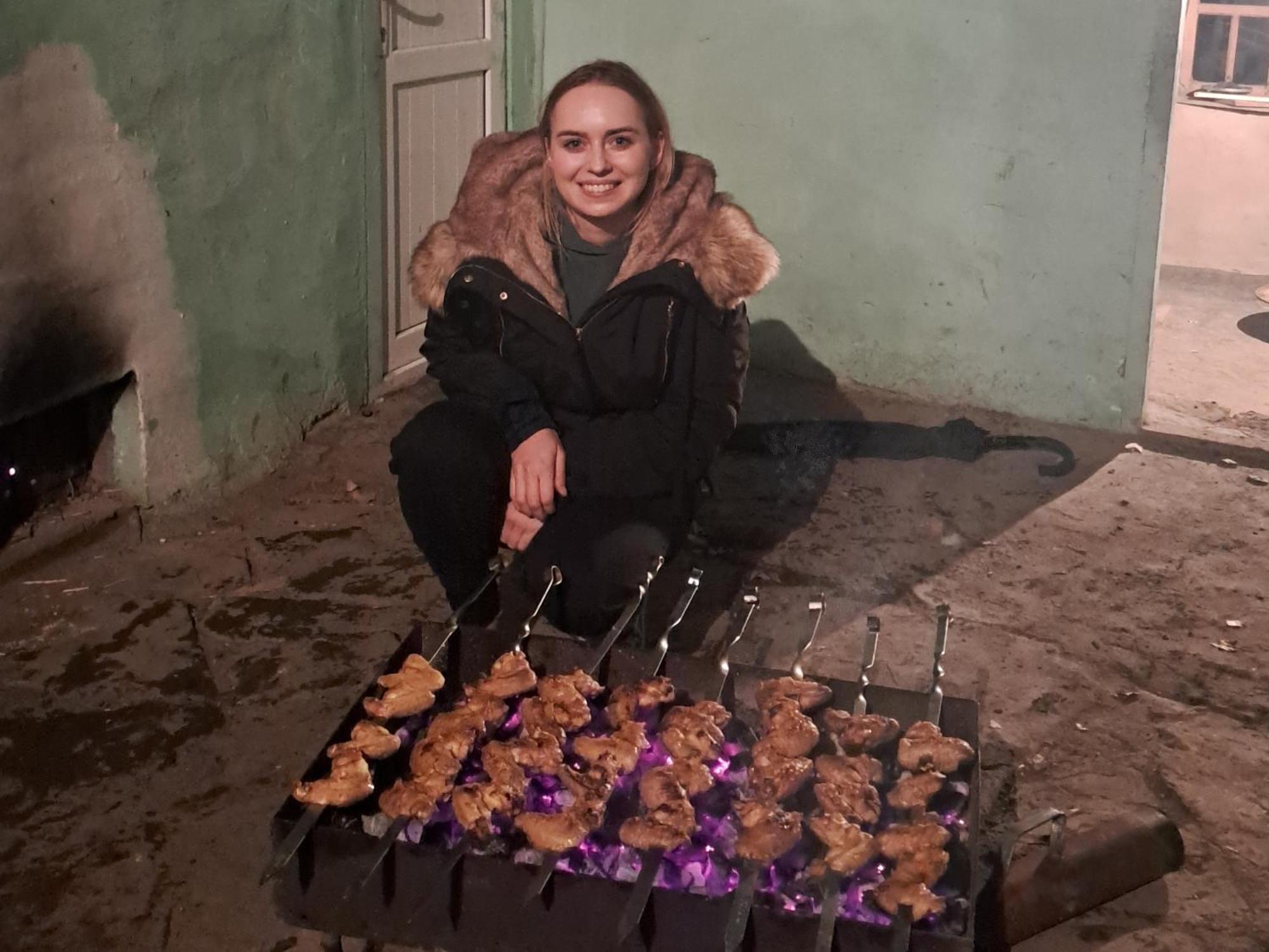 Xinaliq Khinalig Izzet'S Riverside Home Stay 外观 照片